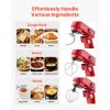 Stand Mixer, 7.8 QT Electric Kitchen Mixer, 800W Dough-Mixer, 10 Speeds Tilt-head Food-Mixer with Stainless Steel Bowl, Dough Hook, Whisk, Beater