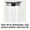 500 W 6-Speed Blender With 48 oz/1.5 L Jar , Black