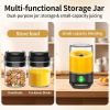 Portable Blender for Holiday Gift Smoothies&Shakes 24oz Insulated Cup Cordless, Personal Licuadora Portatil With Stainless Steel, USB-C Rechargeable