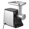 Meat Grinder, 3 Lbs/Min Capacity Electric Meat Grinders with Blade, Grinding Plate, Sausage Maker, Kubbe Kit, Burger Press, Chopper Attachment