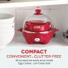 Rapid Egg Cooker: 7 Egg Capacity Electric Egg Cooker for Hard Boiled Eggs, Poached Eggs, Scrambled Eggs, or Omelets.