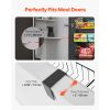 Over the Door Pantry Organizer, 8-Tier Pantry Organization and Storage, Heavy-Duty Steel Hanging Spice Rack, Adjustable Wall Seasoning Shelves