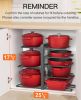 Pots and Pans Organizer Rack for Cabinet, 15.83" Height 8-Tier Heavy Duty 120LBS Pot Pan Organizer under Cabinet Adjustable for Dutch Oven