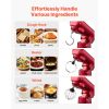 Stand Mixer, 3 QT Electric Kitchen Mixer, 300W Dough-Mixer, 10 Speeds Tilt-head Food-Mixer with Stainless Steel Bowl, Dough Hook, Whisk, Beater