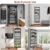 6-Tier Over the Door Pantry Organizer, Large Metal Door Spice Rack