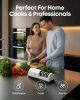 Electric Knife Sharpener for Kitchen, 3-Stage Knife Sharpener Electric with 100% Diamond Abrasives, 20° Precision Angle Guide